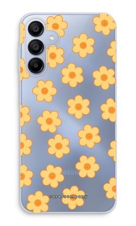 Gelbe Smiley-Blume