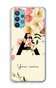Flirty Flowers Monogram