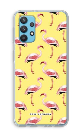 Flamencos amarillo