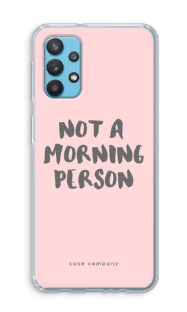 Morning person