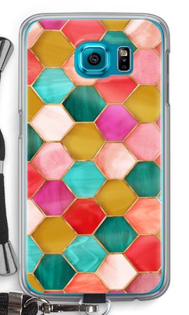 Hexagons in stained glass