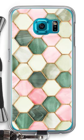 Hexagons in stained glass