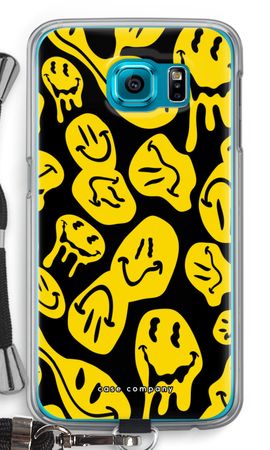 Melting smiley - Yellow