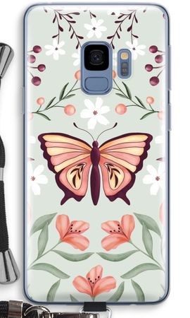 Butterfly in a floral world