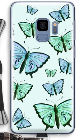 Blue & Green Butterflies