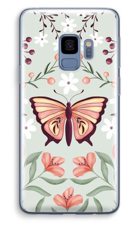 Butterfly in a floral world