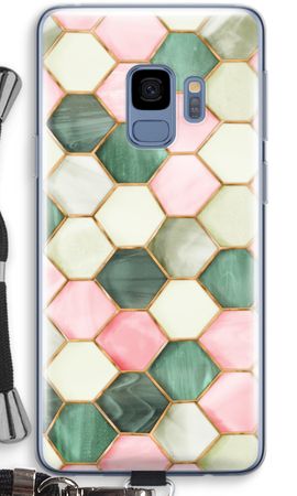 Hexagons in stained glass