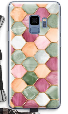 Hexagons in stained glass