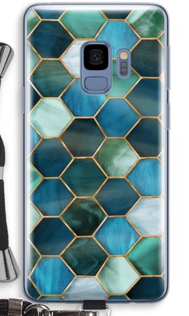 Hexagons in stained glass