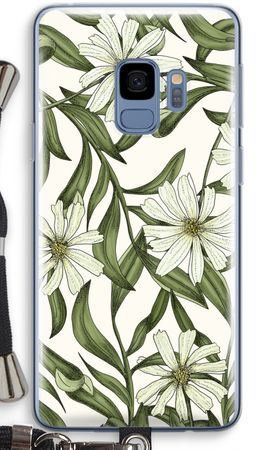 White flower pattern