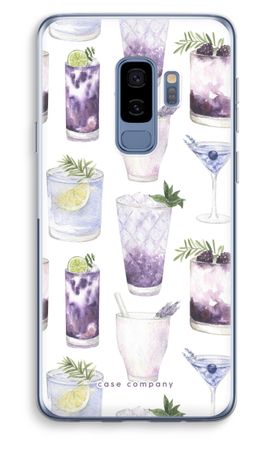 Violet cocktails