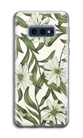 White flower pattern