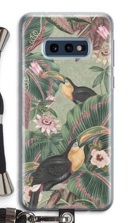 Tropical jungle toucan