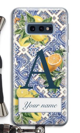 Monogram Blue tiles
