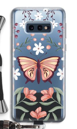 Butterfly in a floral world