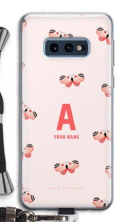 Rosy Butterflies Monogram