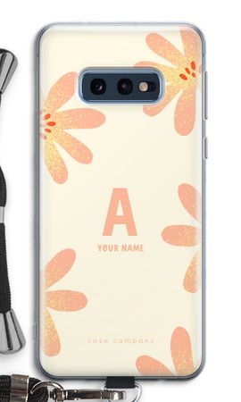 Peach Blossom Monogram