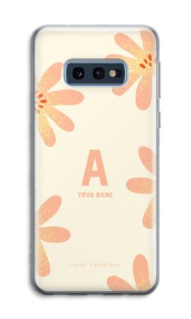 Peach Blossom Monogram