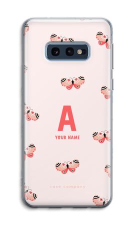 Rosy Butterflies Monogram