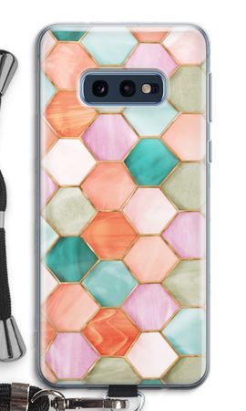 Hexagons in stained glass