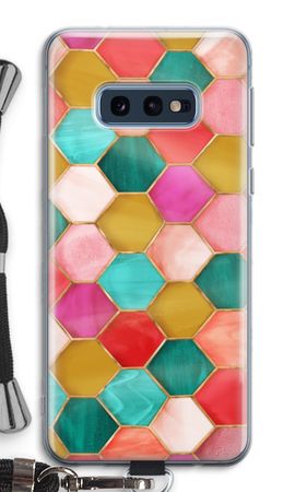 Hexagons in stained glass