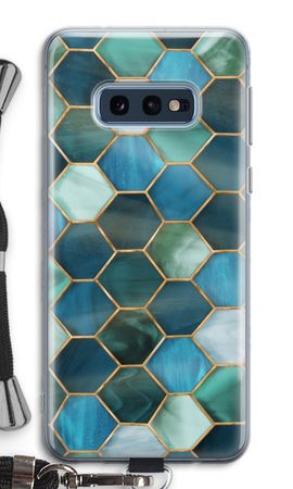 Hexagons in stained glass