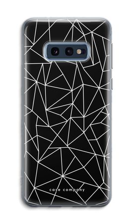 Geometric lines white