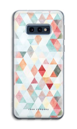 Coloured triangles pastel