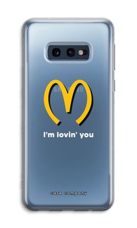 I'm lovin' you