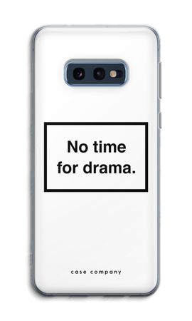 No drama