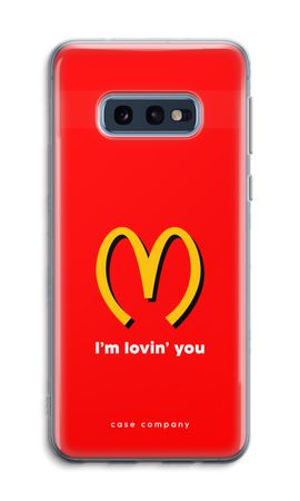 I'm lovin' you