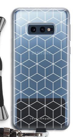 Cubes black and white