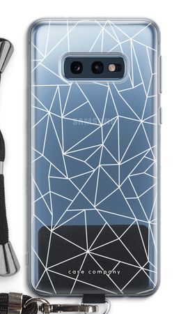 Geometric lines white