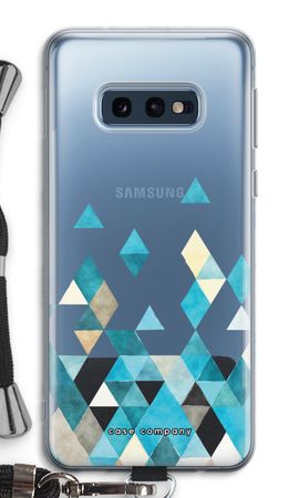 Coloured triangles blue