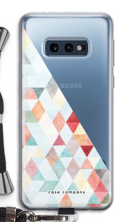 Coloured triangles pastel