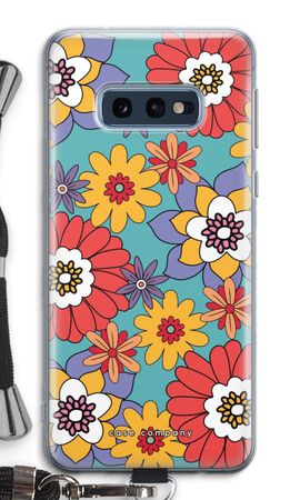 Retro Flowers - Blue