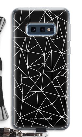 Geometric lines white