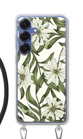 White flower pattern