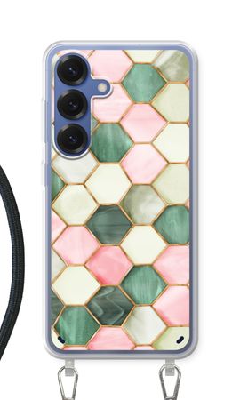 Hexagons in stained glass