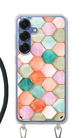 Hexagons in stained glass