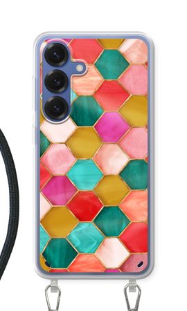 Hexagons in stained glass