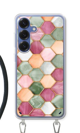 Hexagons in stained glass