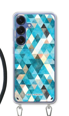 Coloured triangles blue