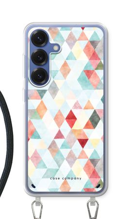 Coloured triangles pastel