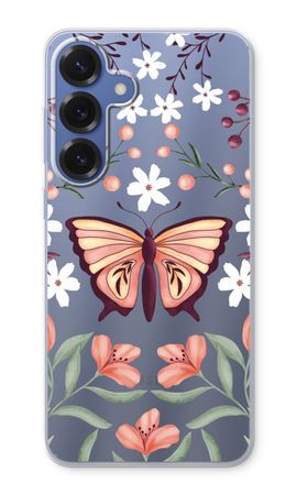 Butterfly in a floral world