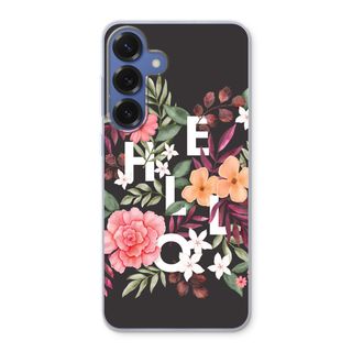Hello in flowers
