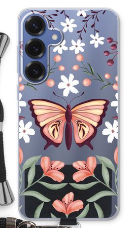 Butterfly in a floral world