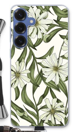 White flower pattern