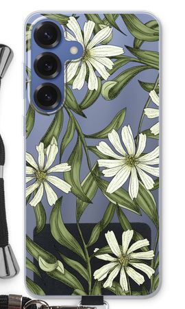 White flower pattern