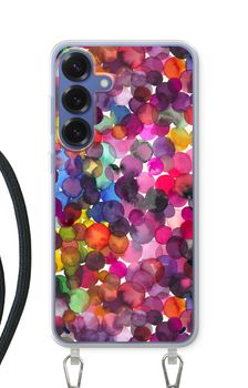 Puntos de acuarela superpuestos